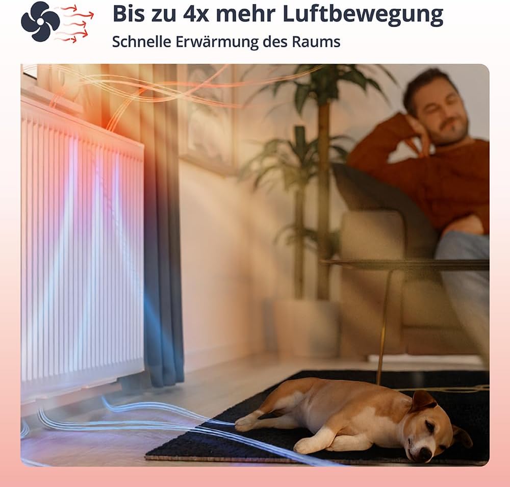 Heizkörperventilator 3er-Set