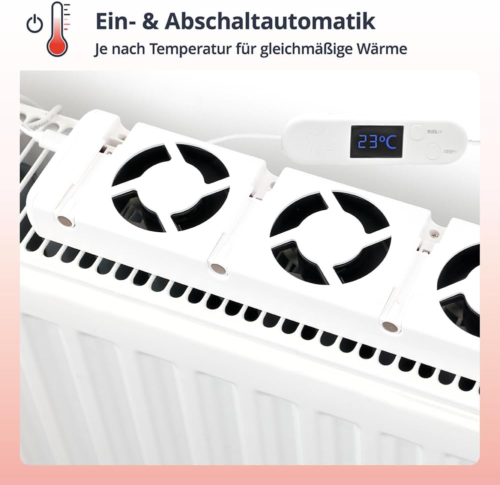 Heizkörperventilator 2er-Set