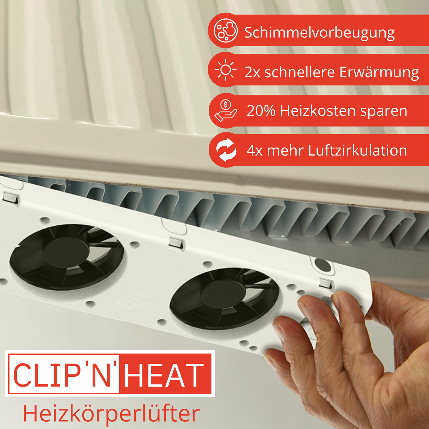 Heizkörperventilator - Single Set